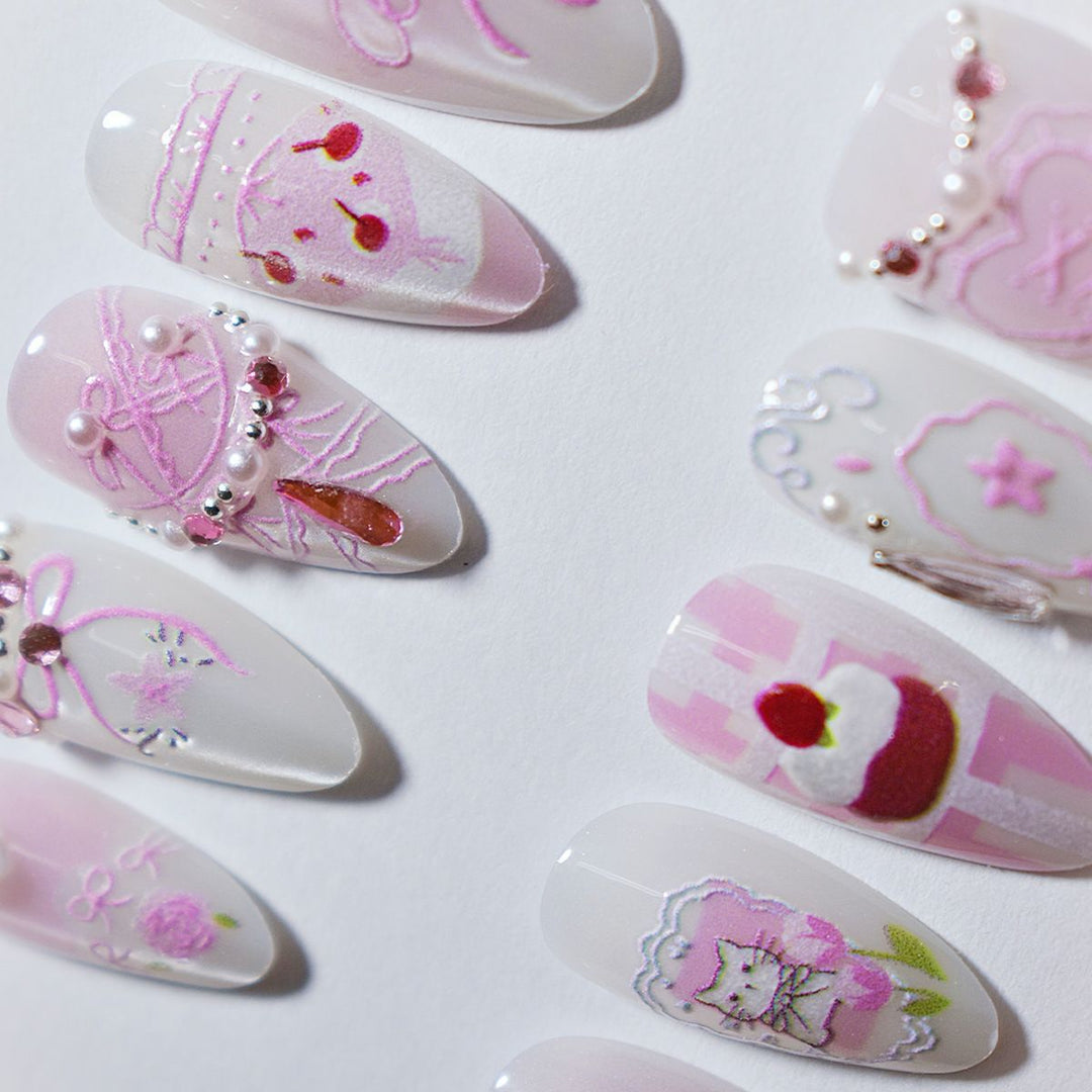 Decorative Nail Enhancement Set Bowlift