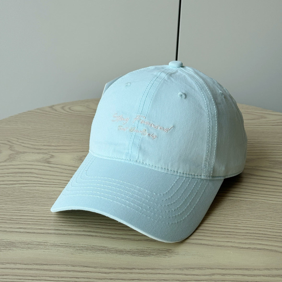 Men's Casual Cotton Embroidered Cap Bowlift