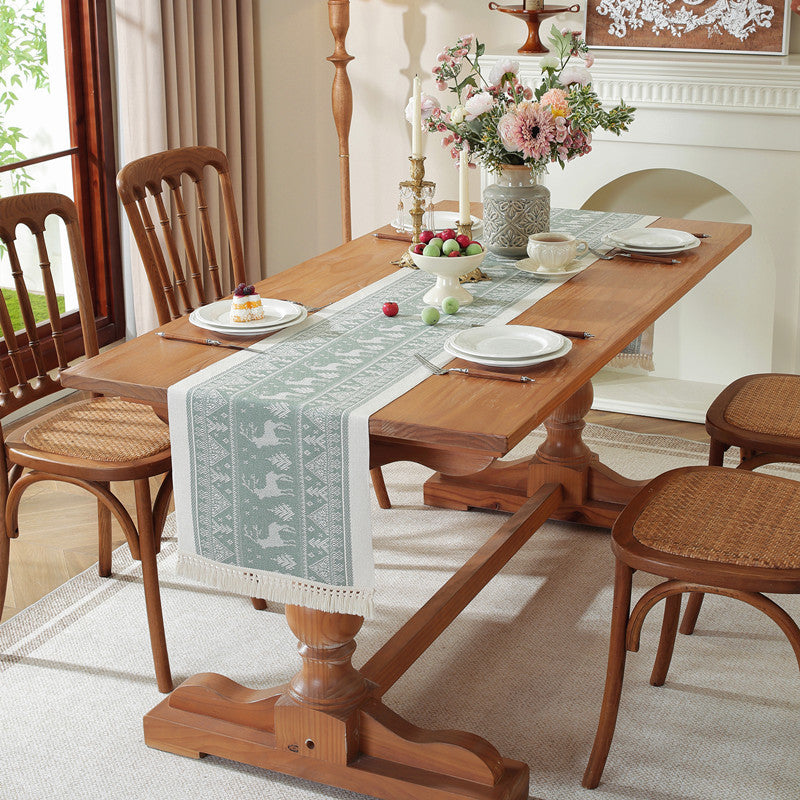 Textured Chevron Table Runner