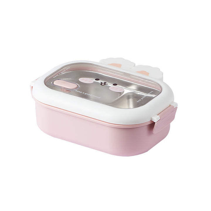 Cute Animal Design Multi-Compartment Bento Box