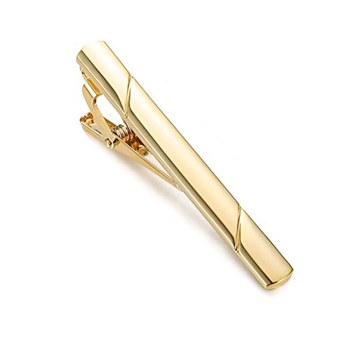 Sleek Metal Tie Clip Set Bowlift