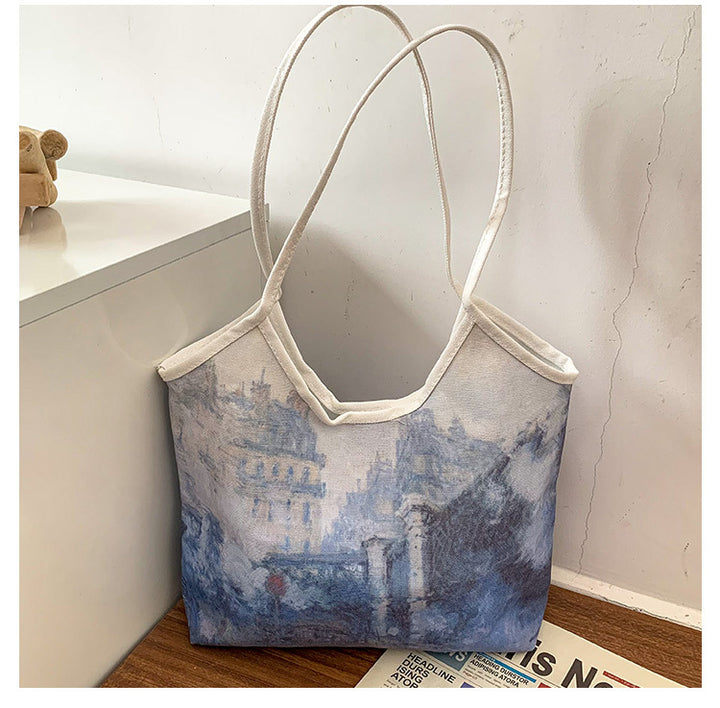 Artistic Print Tote Bag