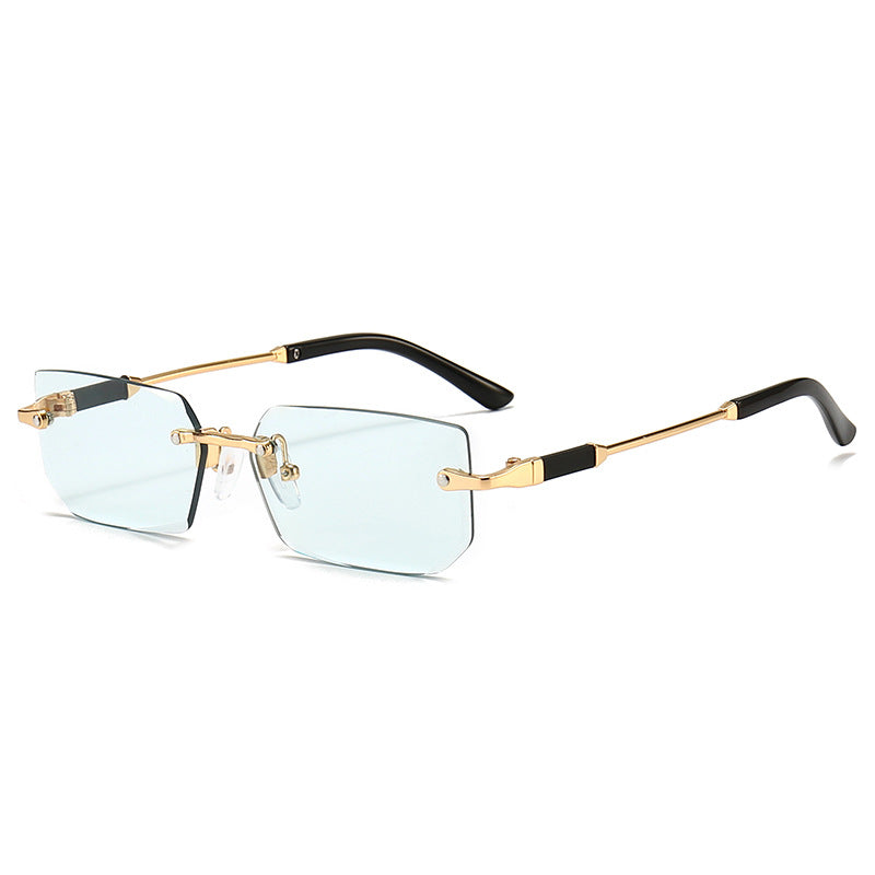Ladies elegant and fashionable sunglasses with transparent frame Bowlift