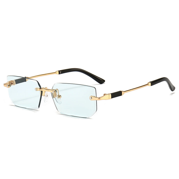 Ladies elegant and fashionable sunglasses with transparent frame Bowlift