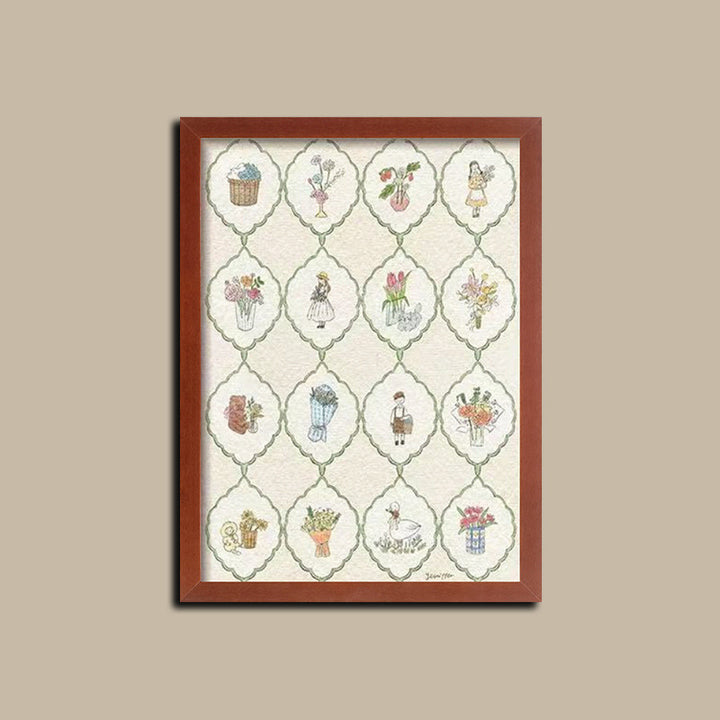 Decorative Framed Art Print
