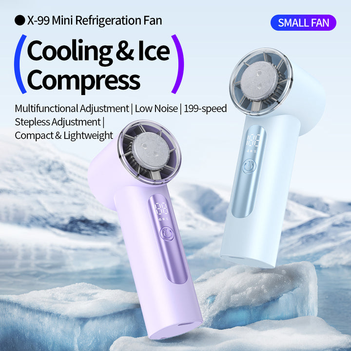 Women Portable High-Performance Cooling Fan with Smart Control Bowlift