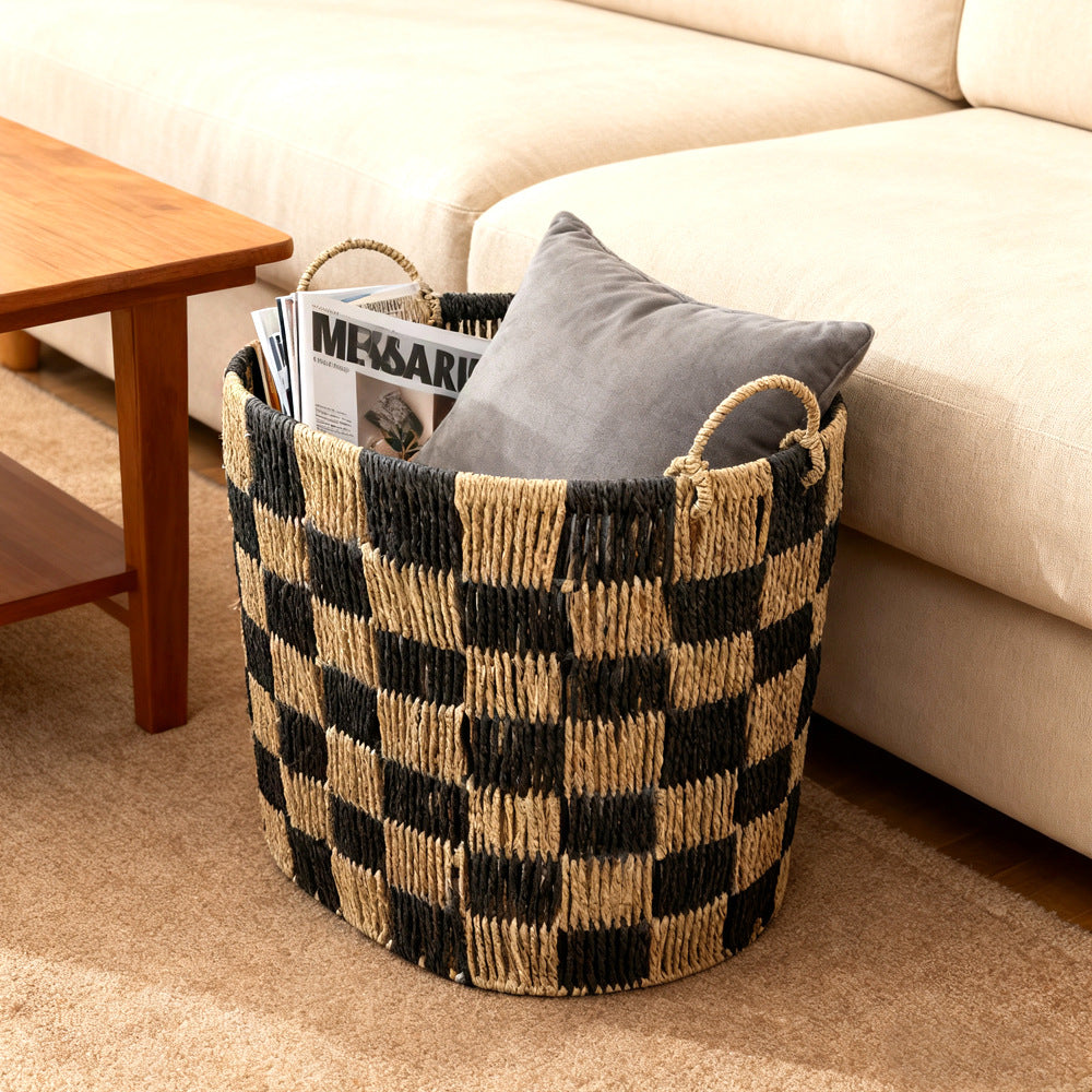 Handwoven storage basket Bowlift