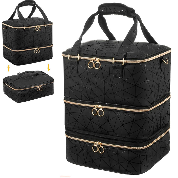 Cosmetic organizer with multiple modular compartments Bowlift