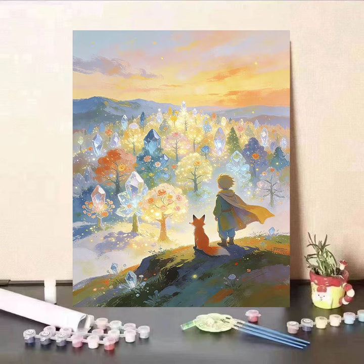 Fantasy Adventure Paint by Numbers Art Kit Bowlift