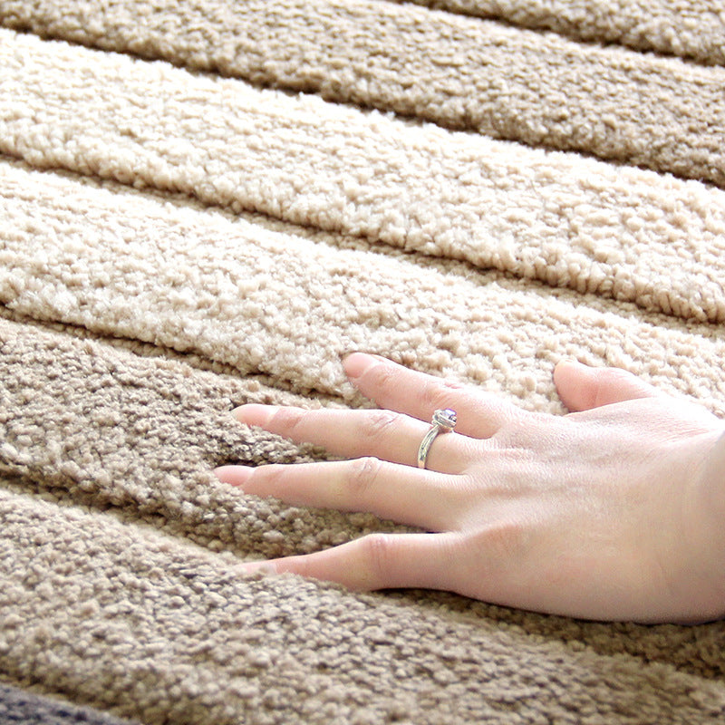 Cozy Textured Bath Mat Bowlift
