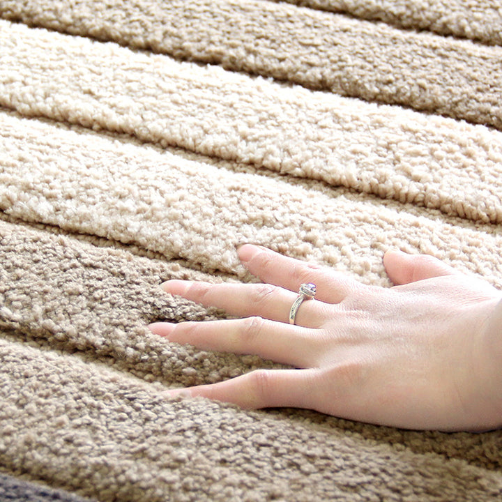 Cozy Textured Bath Mat Bowlift