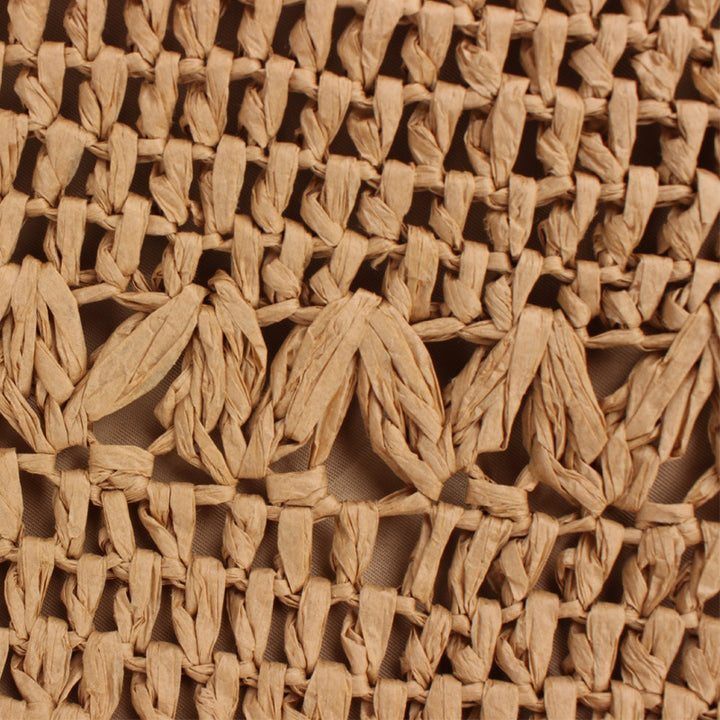Shopping bag made of woven natural material Bowlift