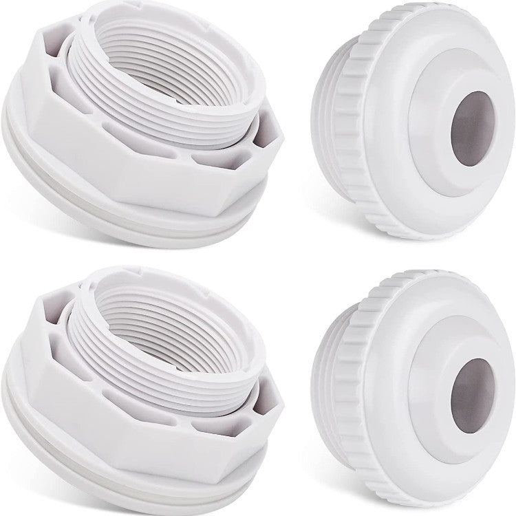 Adjustable threaded PVC toilet pan connector and waste flange adapter Bowlift