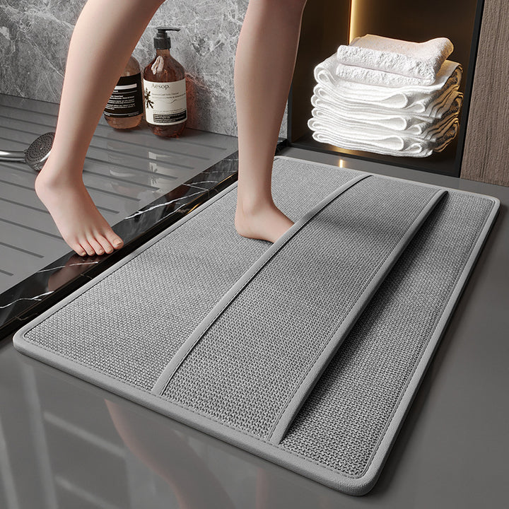 Ultra-Absorbent Shower Comfort Mat Bowlift
