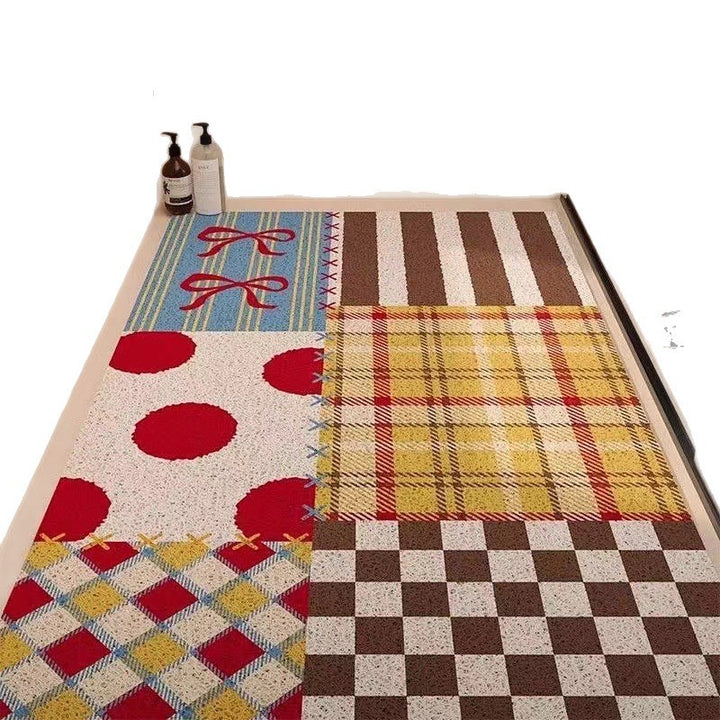 Playful Puppy-Themed Non-Slip Bathroom Mat Bowlift