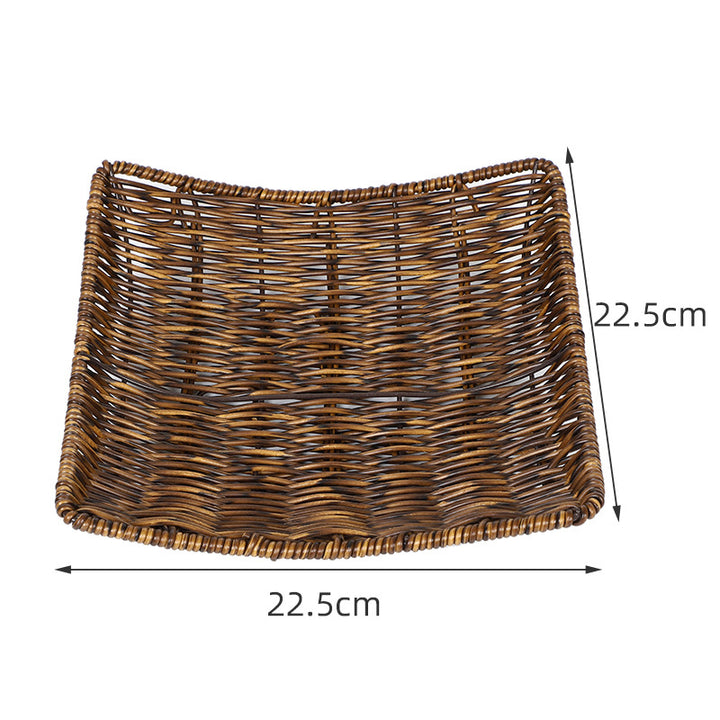 Handcrafted Natural Woven Tray Bowlift