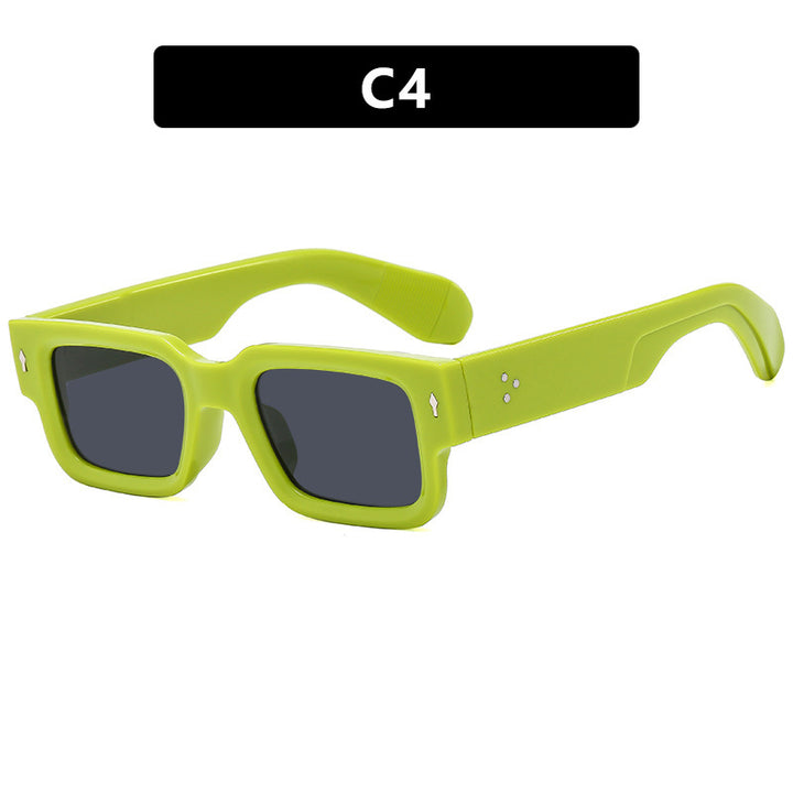 Women's fashionable square sunglasses with sturdy frame and comfortable fit Bowlift