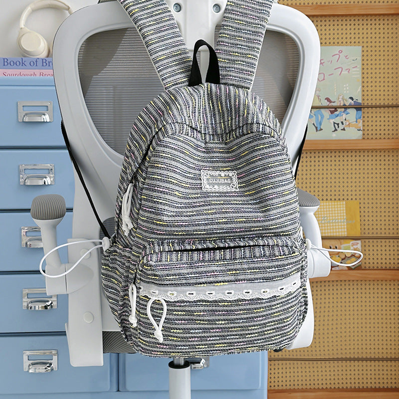 Stylish Textured Backpack