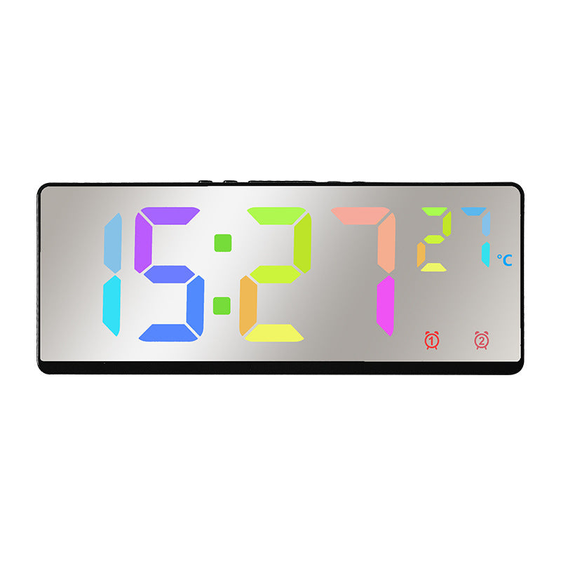 Digital alarm clock with temperature sensor and mirror function Bowlift