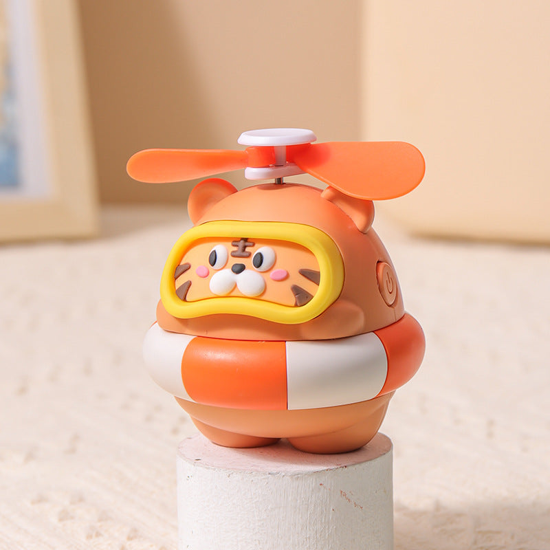 Unisex Portable Mini Fan in Fun Panda Design Bowlift