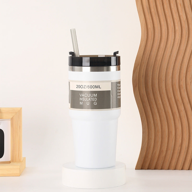 Women Insulated Drinking Cups with Reusable Straw Bowlift