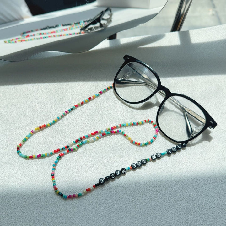 Beaded Eyewear Neck Chain Bowlift