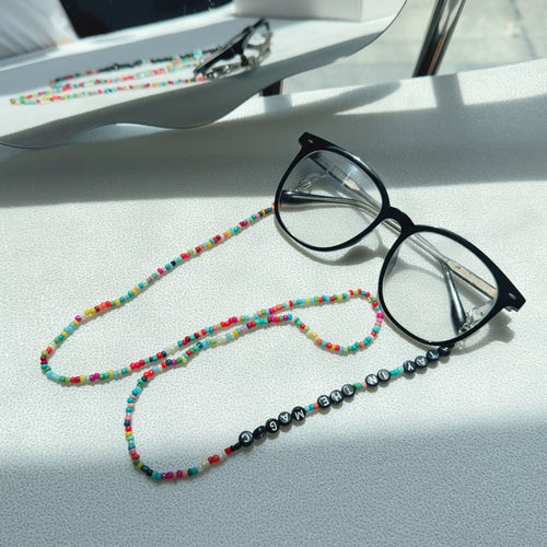 Beaded Eyewear Neck Chain Bowlift