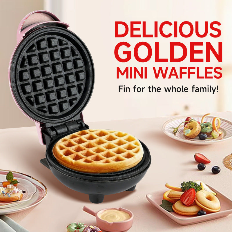 Heart-Shaped Mini Waffle Maker Bowlift