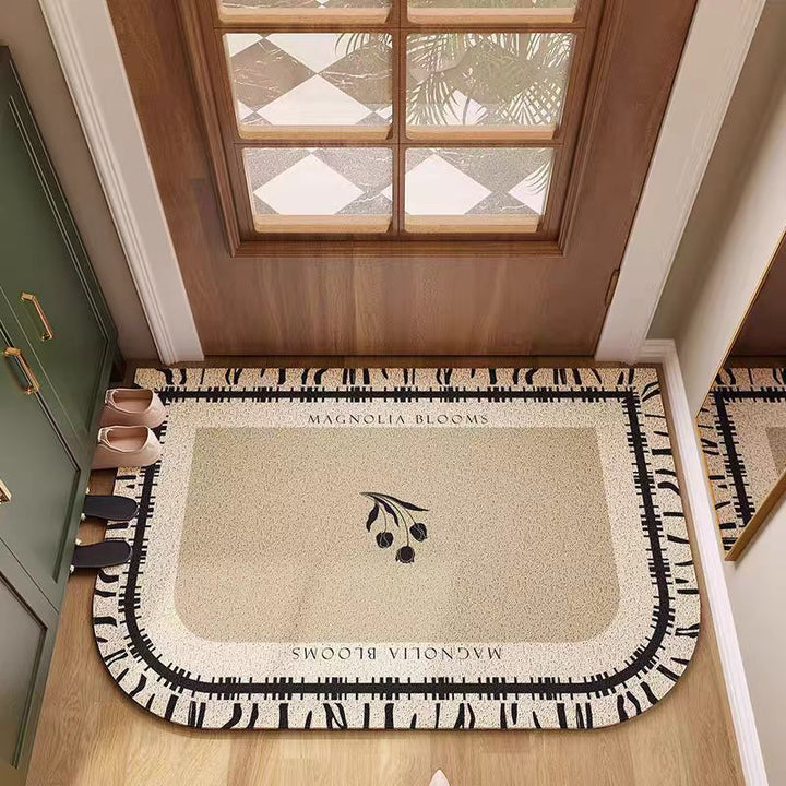 Floral Welcome Mat Bowlift
