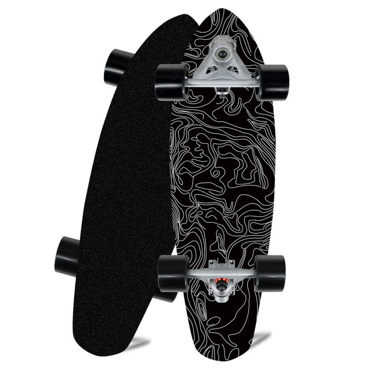 Mini Cruiser Skateboard with Ergonomic Design Bowlift