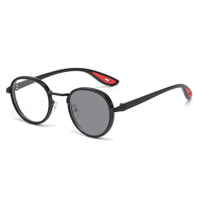 Modern Round Frame Sunglasses Bowlift