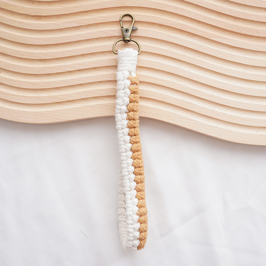Macramé Keychain Holder Bowlift