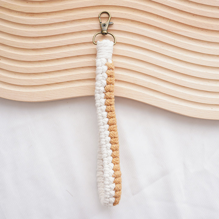 Macramé Keychain Holder Bowlift