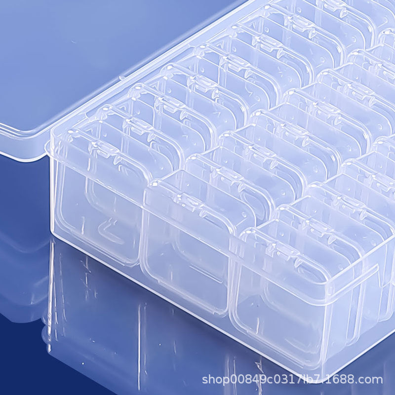 Multi-Divided Craft Supply Storage Box Bowlift