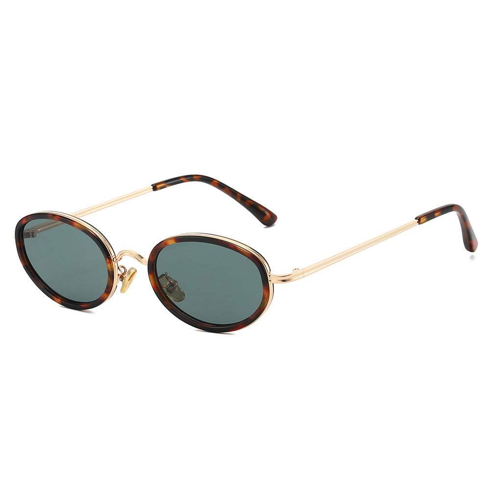 Women's fashionable sunglasses with high-quality frame and round lenses Bowlift