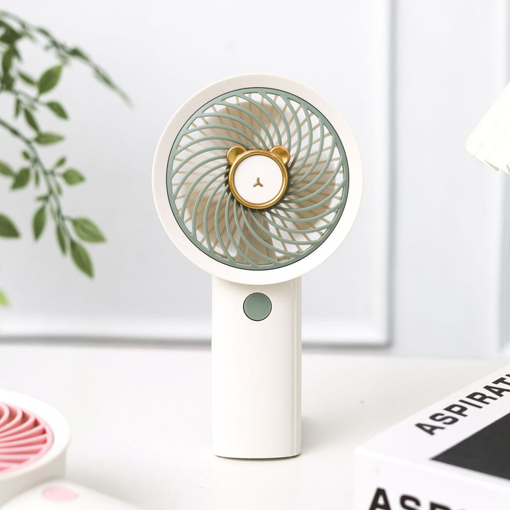 Unisex Portable Handheld Fan with Animal Design Bowlift
