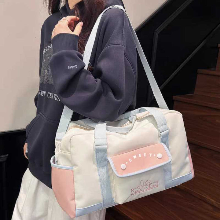Trendy Multi-Functional Gym Duffle Bag Bowlift