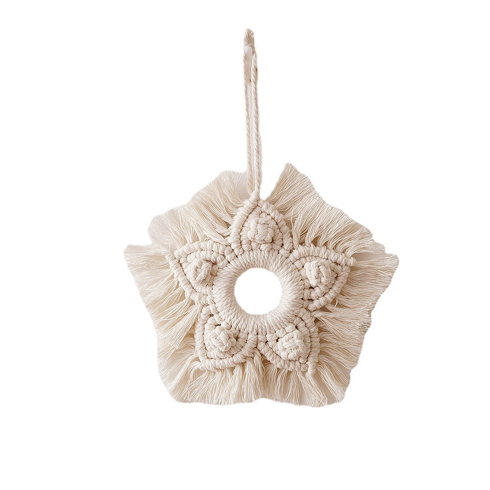 Decorative Macrame Star Ornament Bowlift