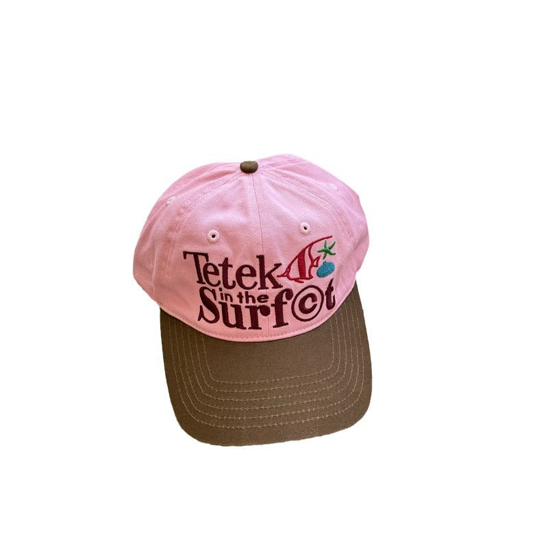 Women's Embroidered Casual Sun Hat Bowlift
