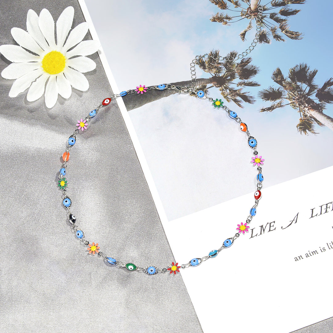 Colorful Evil Eye Charm Bracelet Bowlift 1788164354