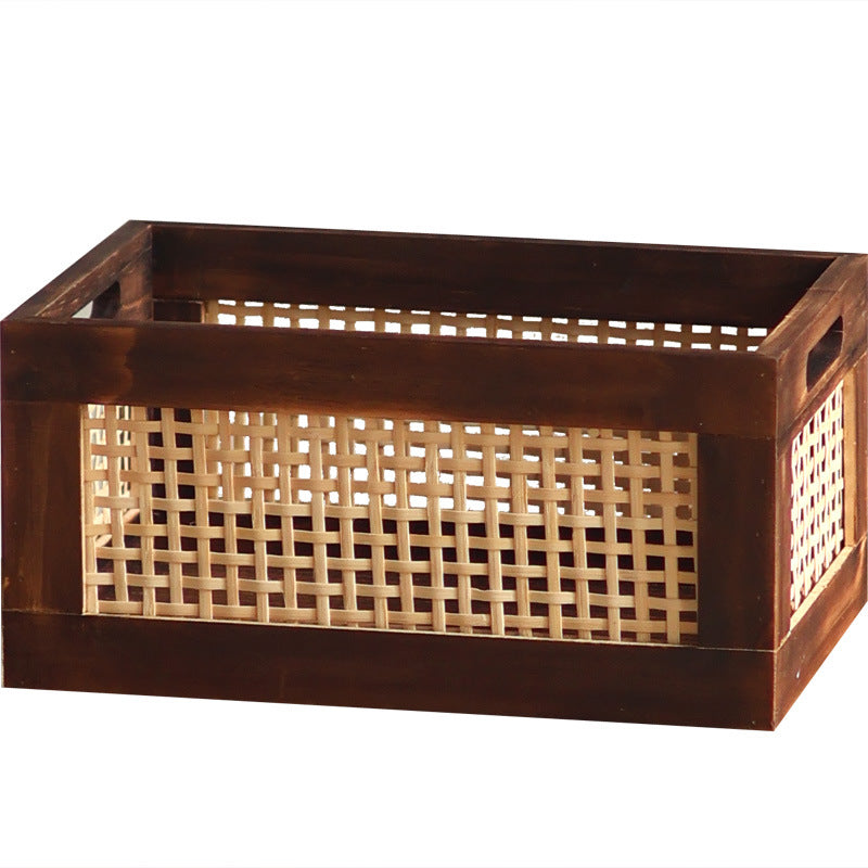 High-quality storage basket made of natural material Bowlift