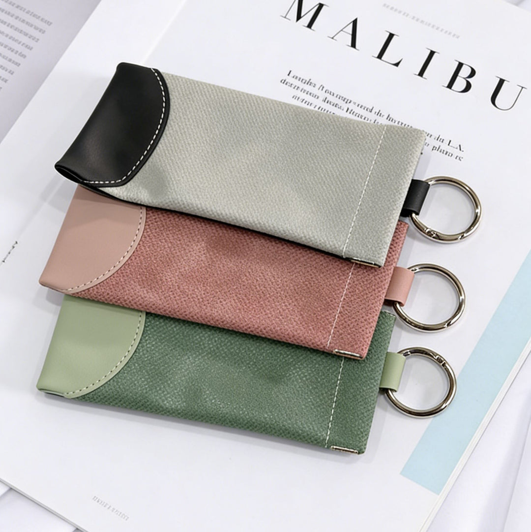 Luxurious Textured Leather Eyewear Case Bowlift