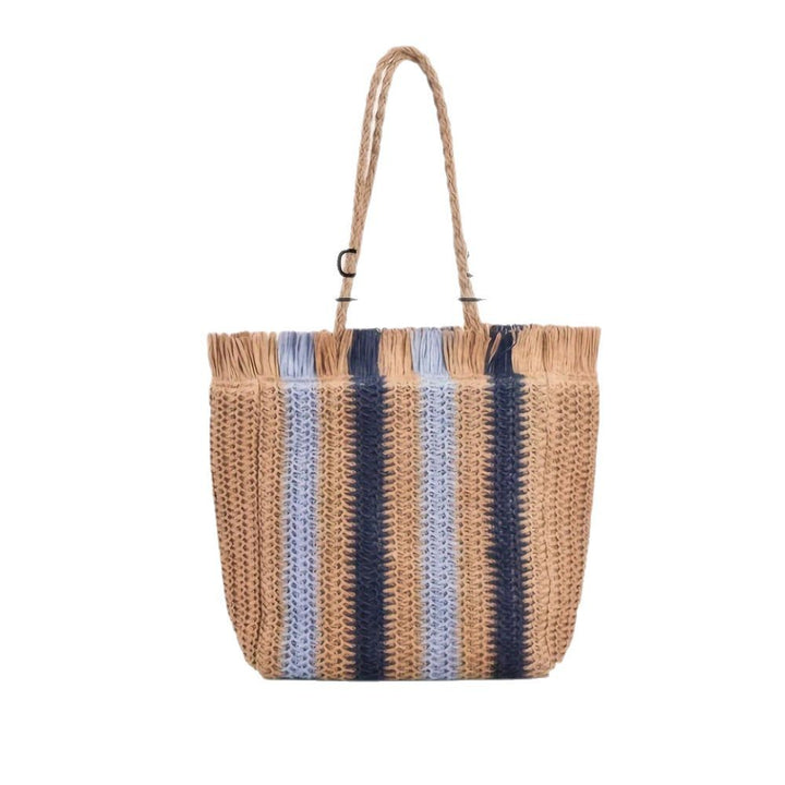 Handbag Made of Braided Natural Material Bowlift
