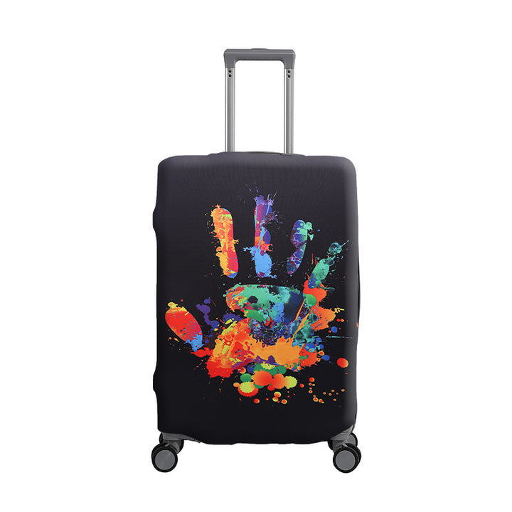 Camouflage Patterned Hard Shell Luggage Bowlift