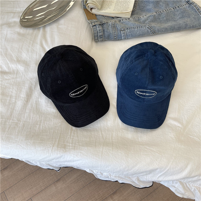 Women's Casual Corduroy Baseball Cap Bowlift