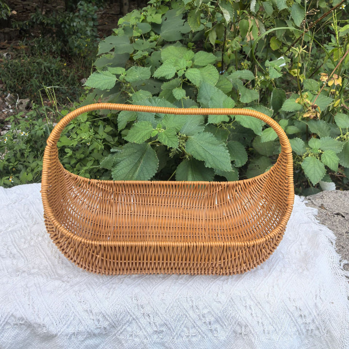 Women's oval basket for creative storage Bowlift