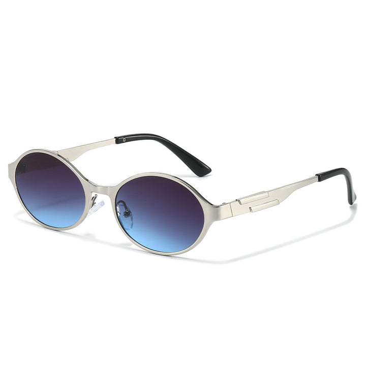 Unique Oval Frame Sunglasses Bowlift