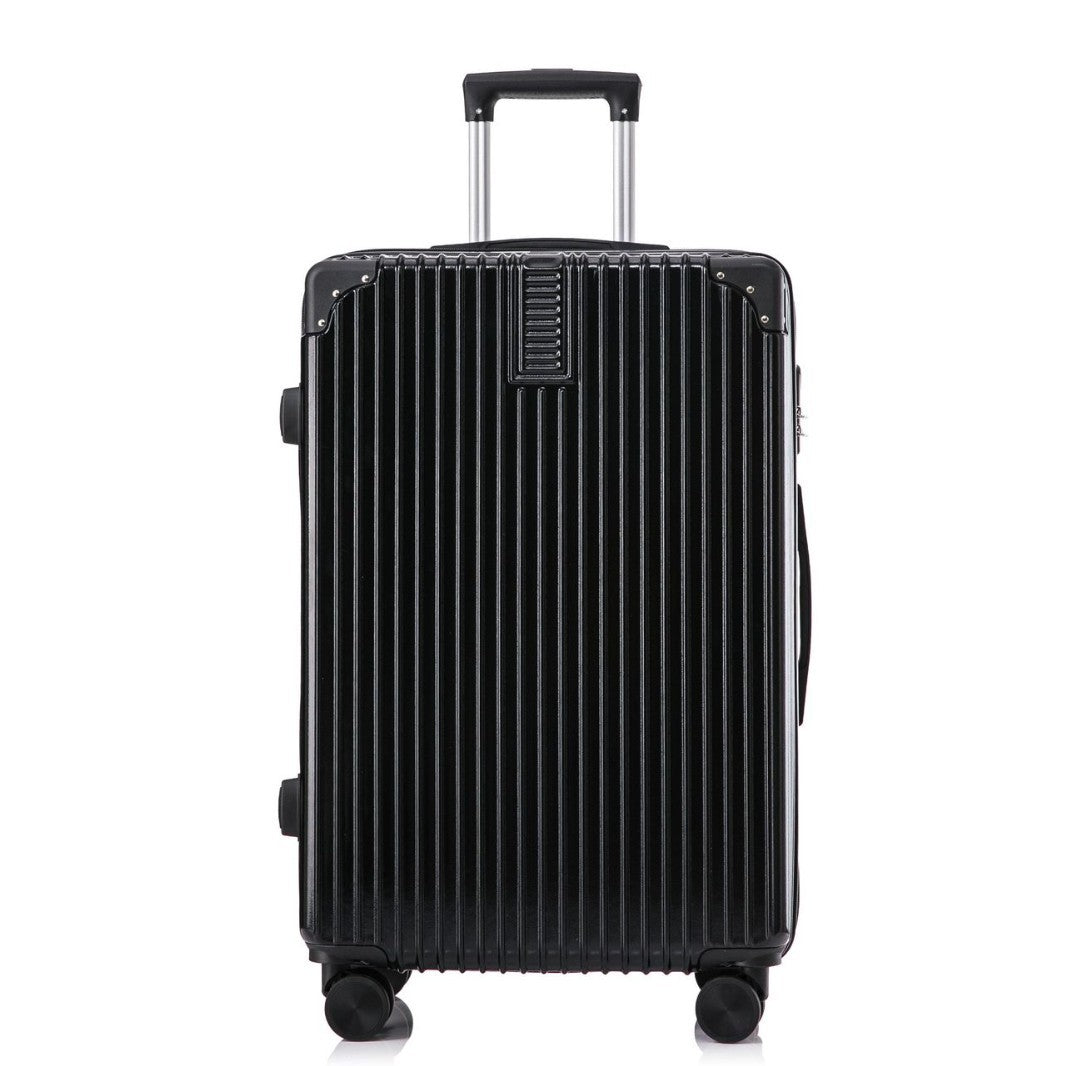 Unisex Rigid Spinner Suitcase with Multi-Directional Wheels Bowlift