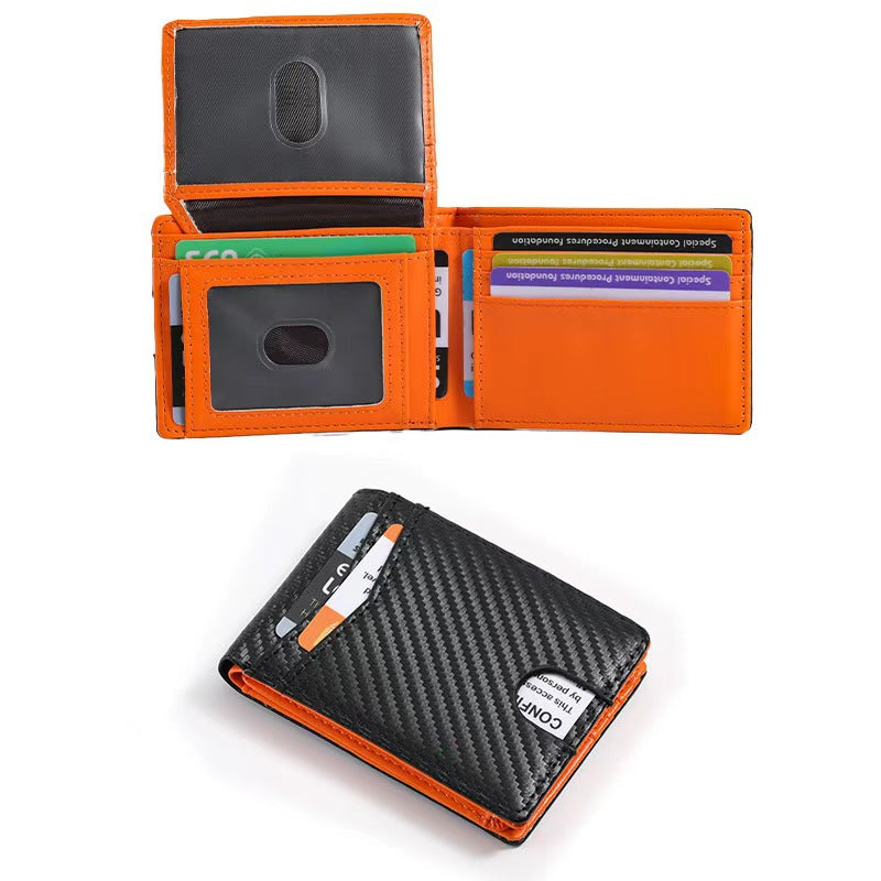 RFID Blocking Leather Wallet Bowlift