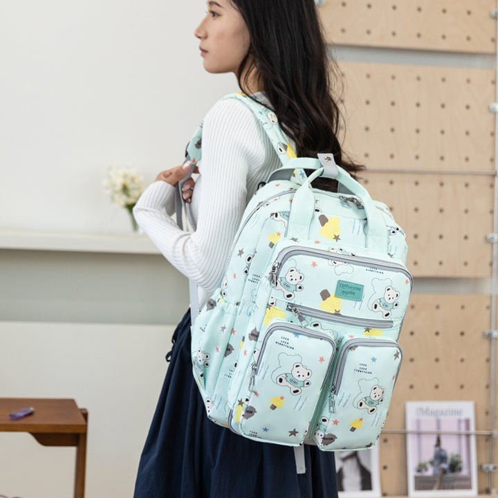 Cute Animal Pattern Backpack Bowlift